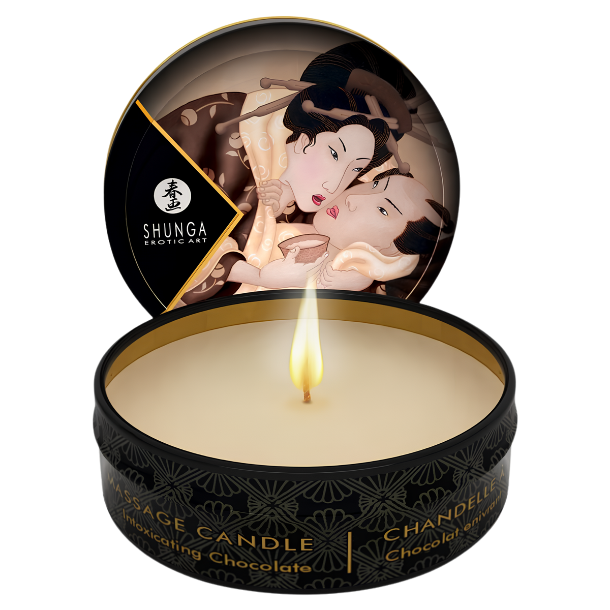 Bougie de massage Mini Caress by Candlelight Shunga