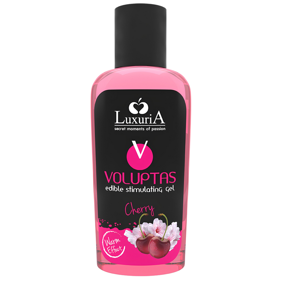 Gel de massage chauffant comestible Voluptas Luxuria