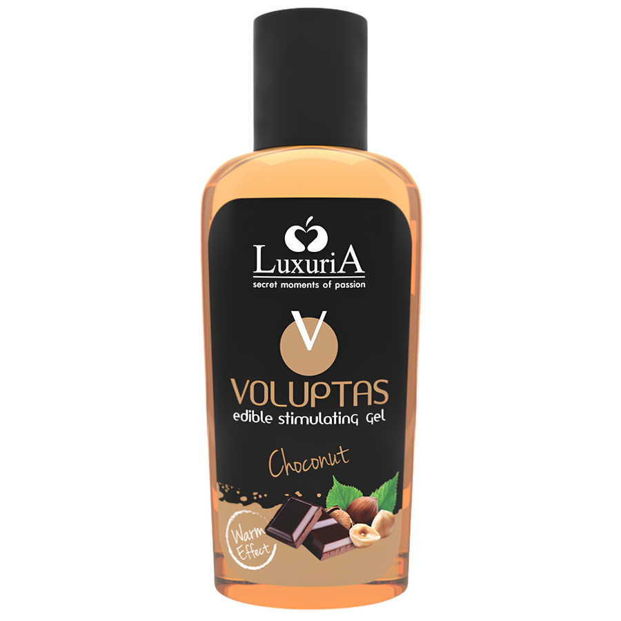 Gel de massage chauffant comestible Voluptas Luxuria