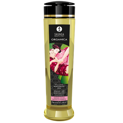 Huile de massage bio Shunga