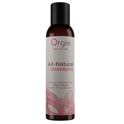 Lubrifiant comestible naturel Orgie à la fraise