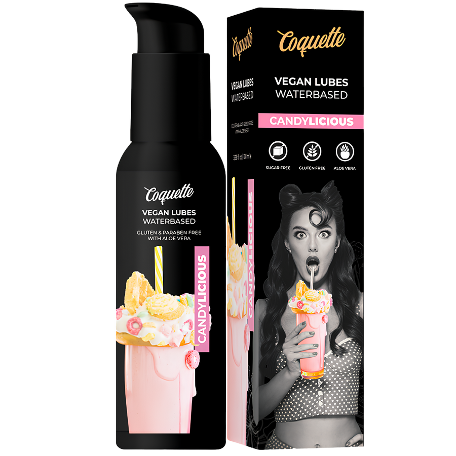 Lubrifiant vegan aromatisé Coquette Cosmetics