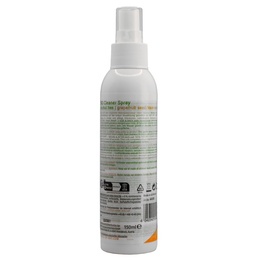 Nettoyant sextoy bio Hot spray 150 ml