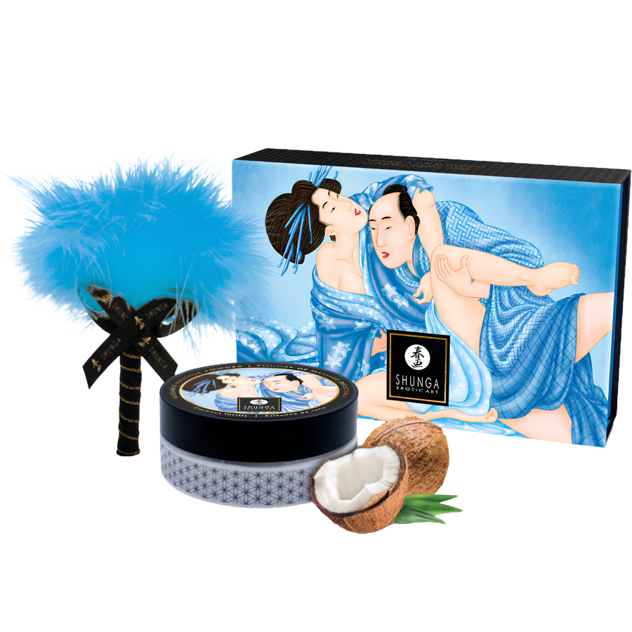 Kit de poudre de massage comestible Shunga