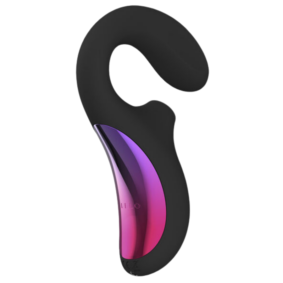 Stimulateur double LELO Enigma - ondes soniques et bras interne, 140 mm insérables