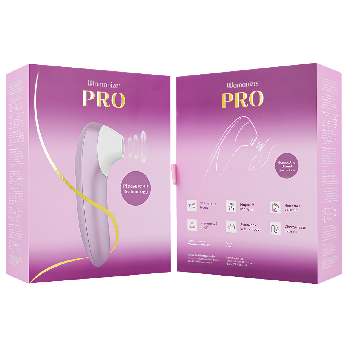 Stimulateur clitoridien Womanizer Pro