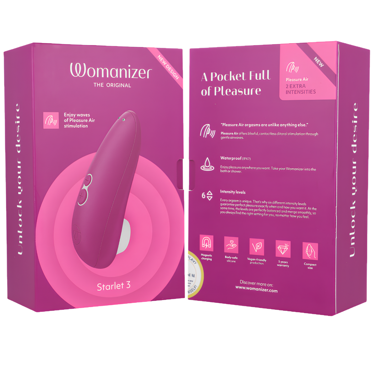 Stimulateur clitoridien Womanizer Starlet 3