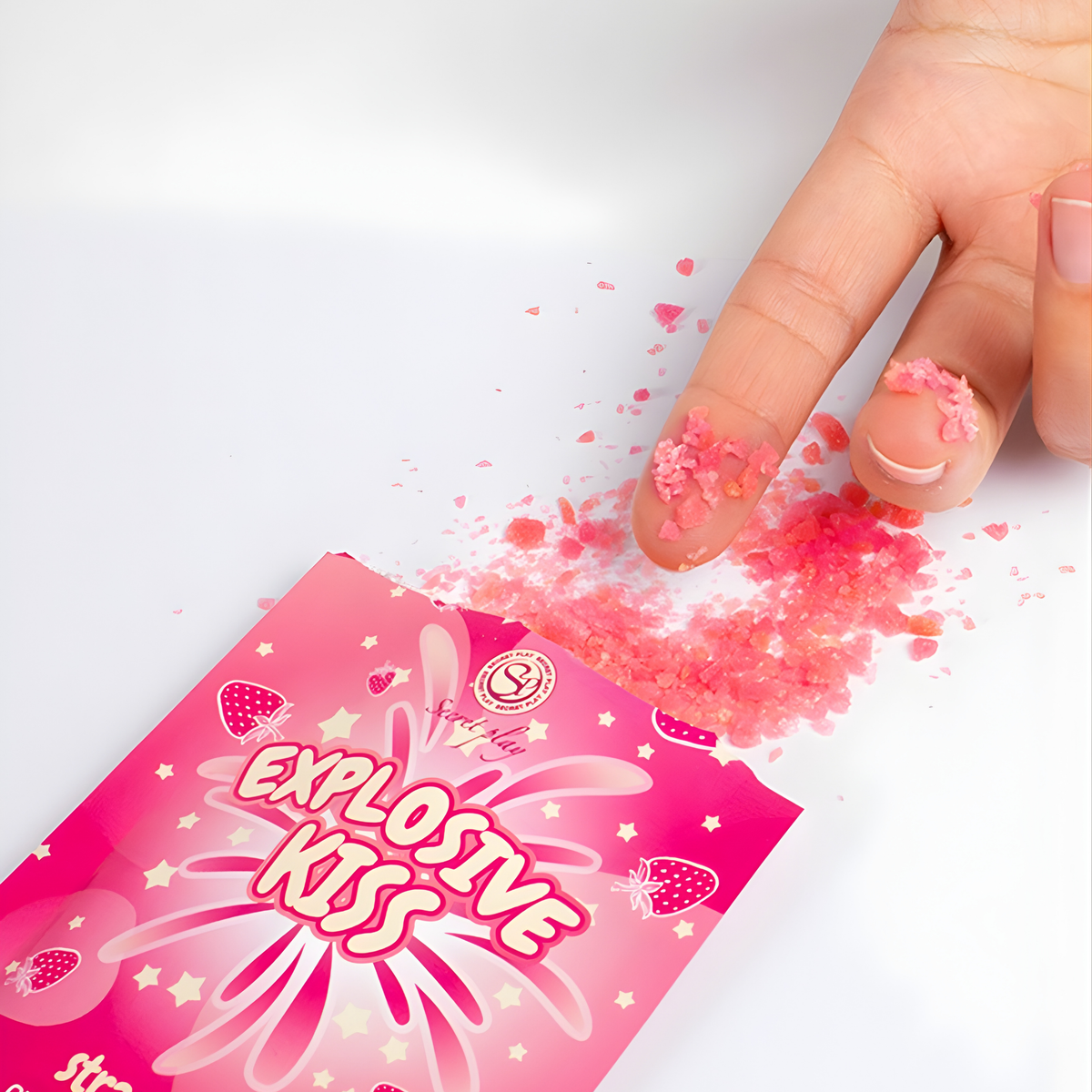 Bonbons pétillants pour la bouche Explosive Kiss Secret Play
