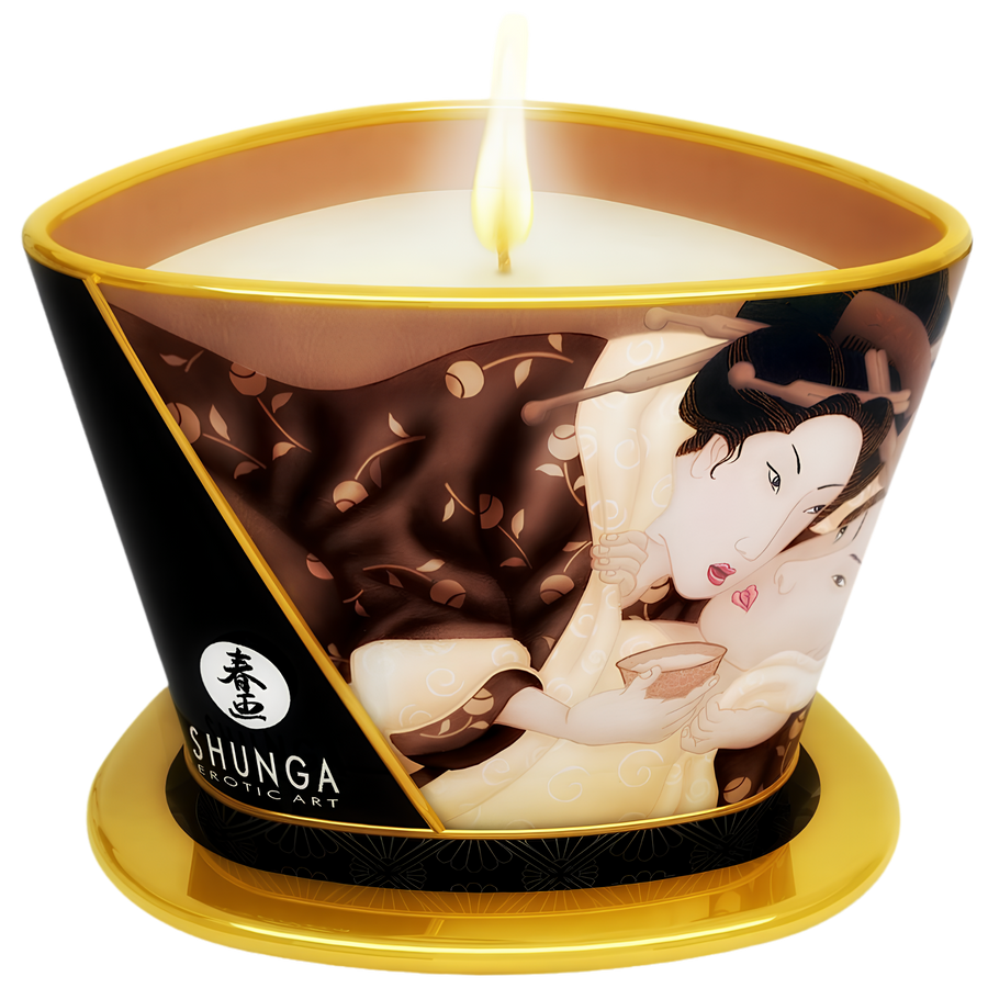 Bougie de massage Caress by Candlelight Shunga