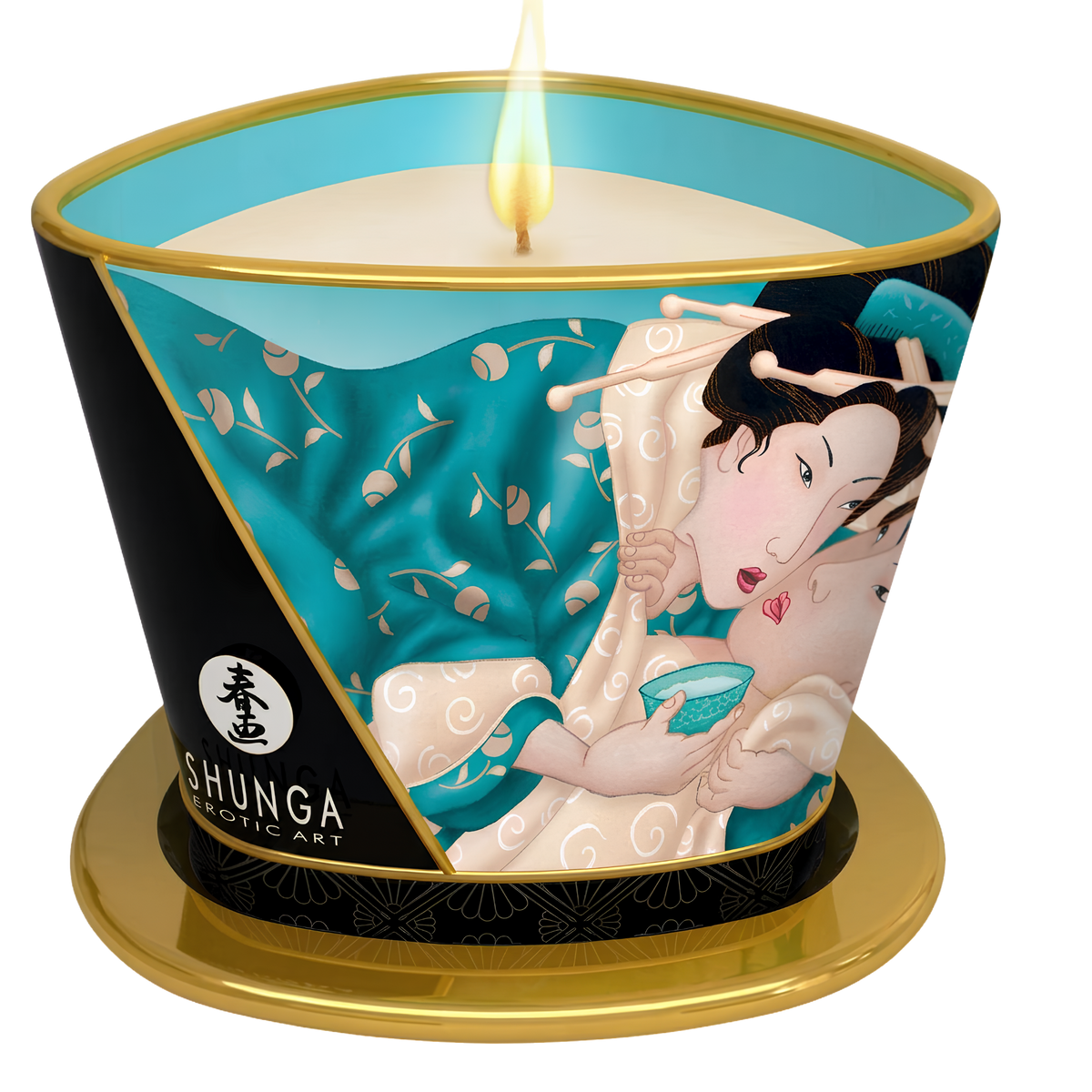 Bougie de massage Caress by Candlelight Shunga