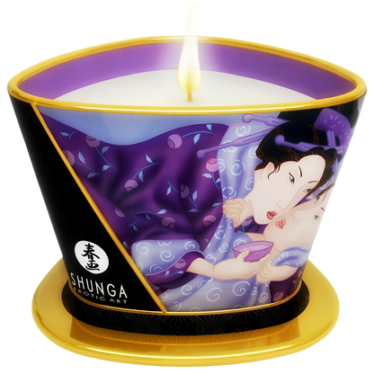 Bougie de massage Caress by Candlelight Shunga