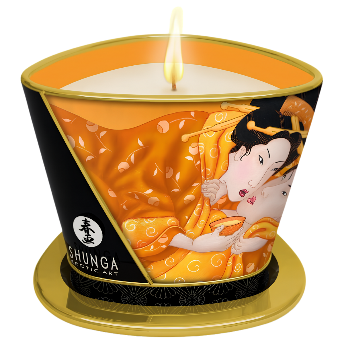 Bougie de massage Caress by Candlelight Shunga