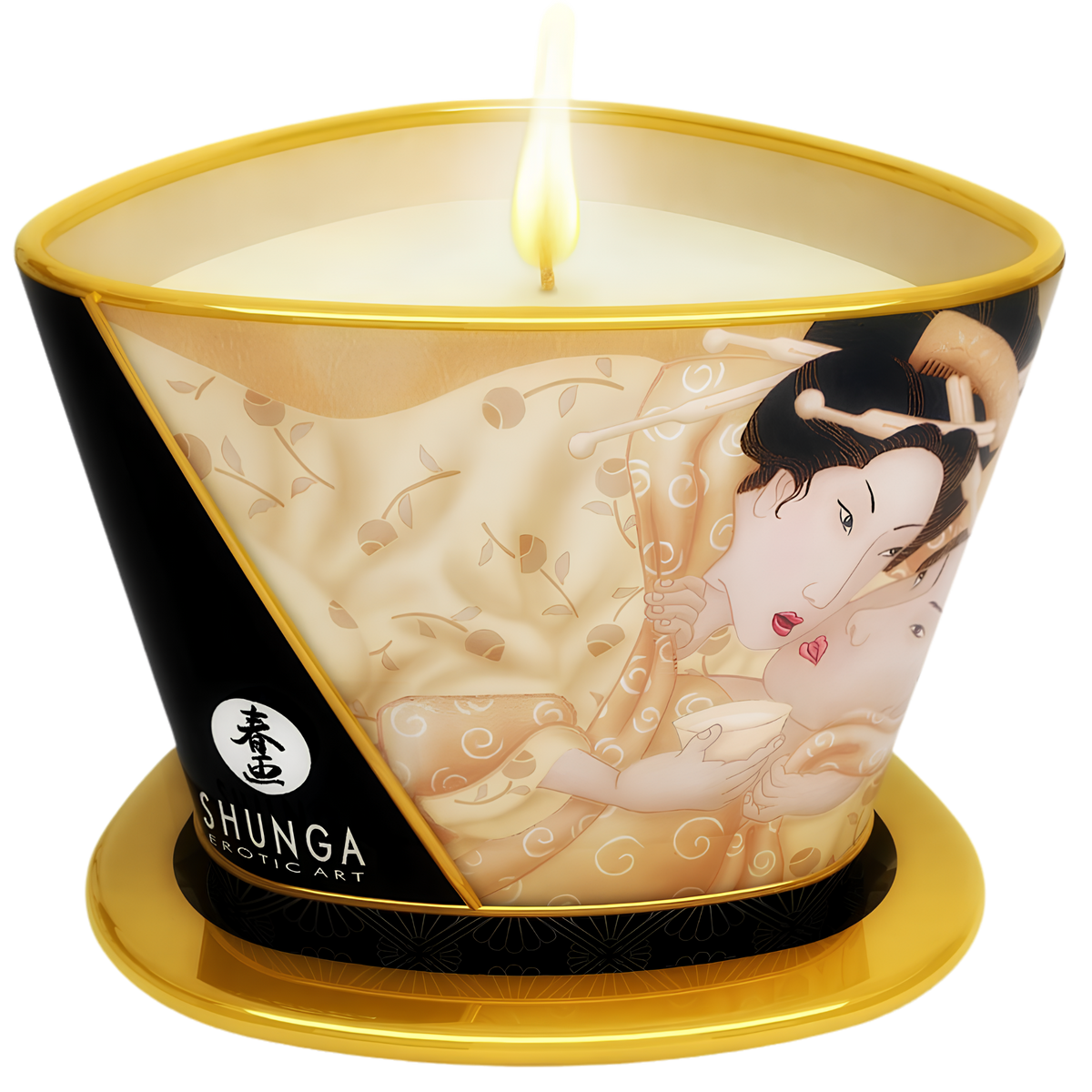 Bougie de massage Caress by Candlelight Shunga