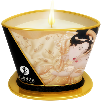 Bougie de massage Caress by Candlelight Shunga