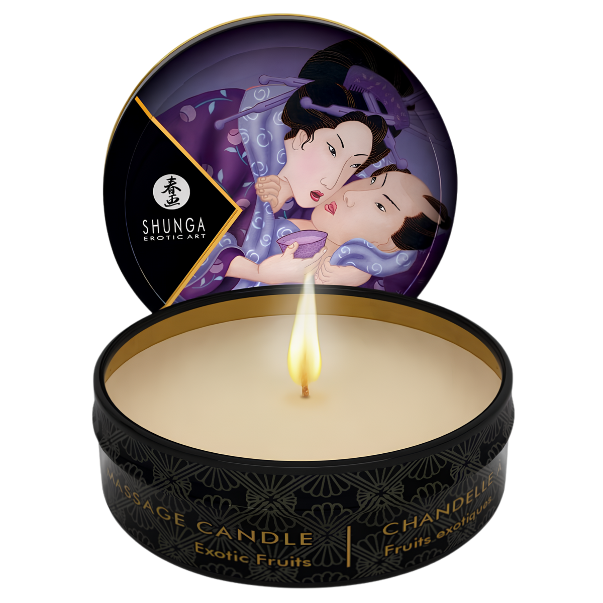 Bougie de massage Mini Caress by Candlelight Shunga
