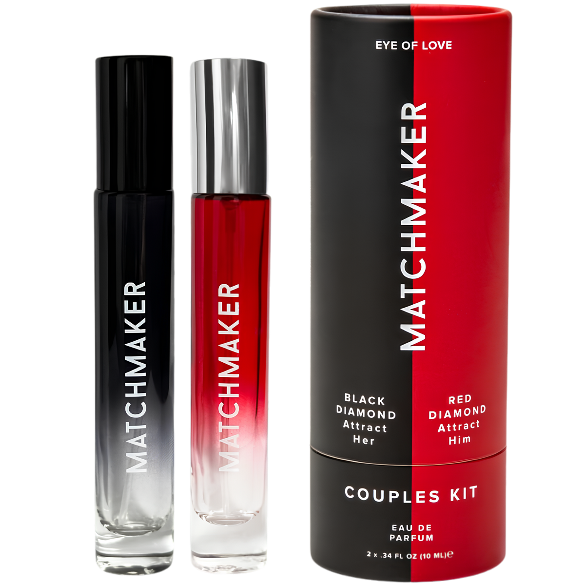 Coffret de parfums aux phéromones Eye of Love Matchmaker