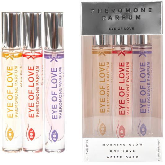 Coffret trois parfums aux phéromones Eye of Love