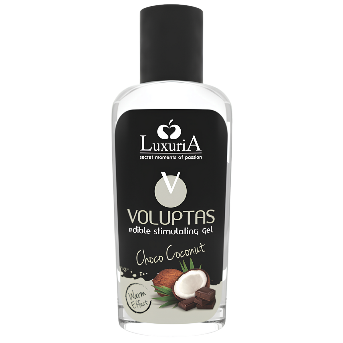 Gel de massage chauffant comestible Voluptas Luxuria