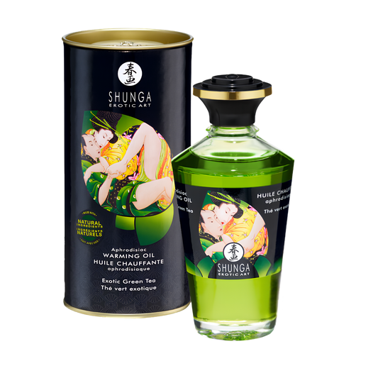 Huile de massage chauffante comestible Organica Shunga