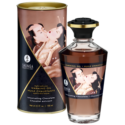 Huile de massage chauffante comestible Shunga