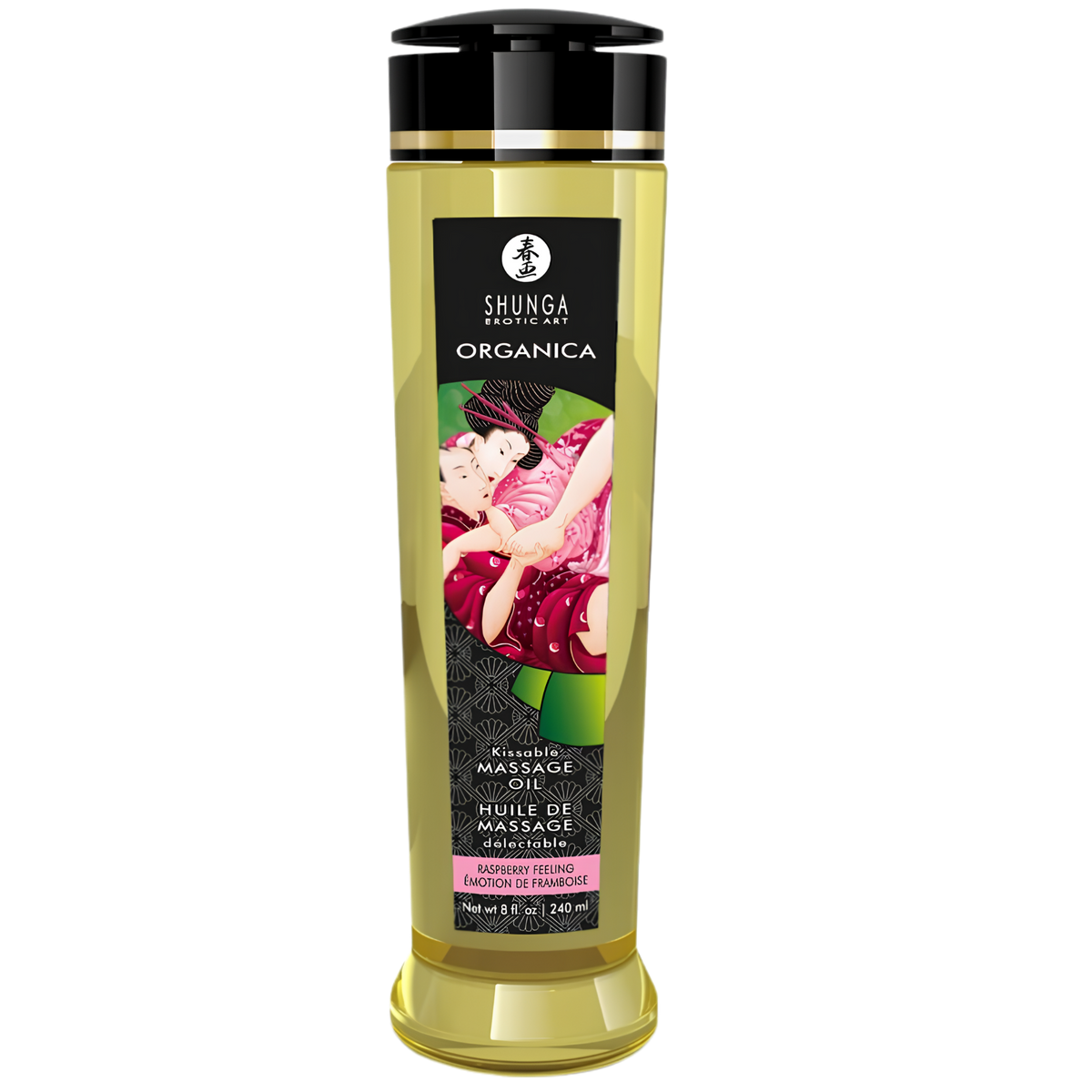 Huile de massage bio Shunga