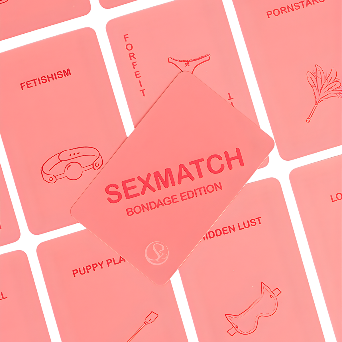 Jeu de cartes coquin Sexmatch Secret Play