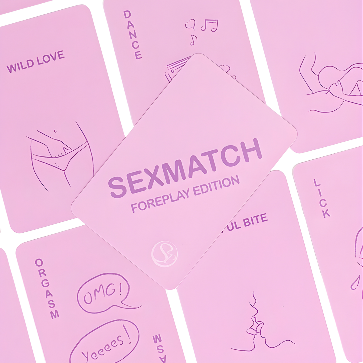 Jeu de cartes coquin Sexmatch Secret Play