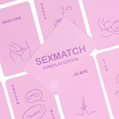 Jeu de cartes coquin Sexmatch Secret Play