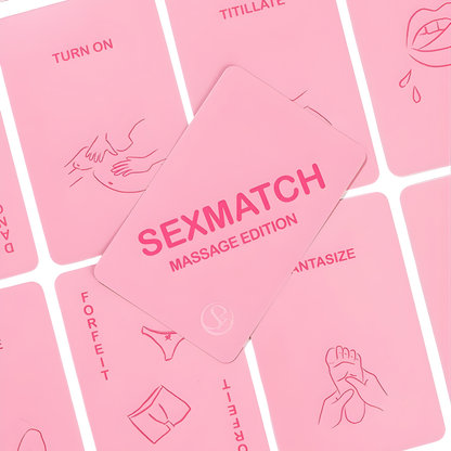 Jeu de cartes coquin Sexmatch Secret Play