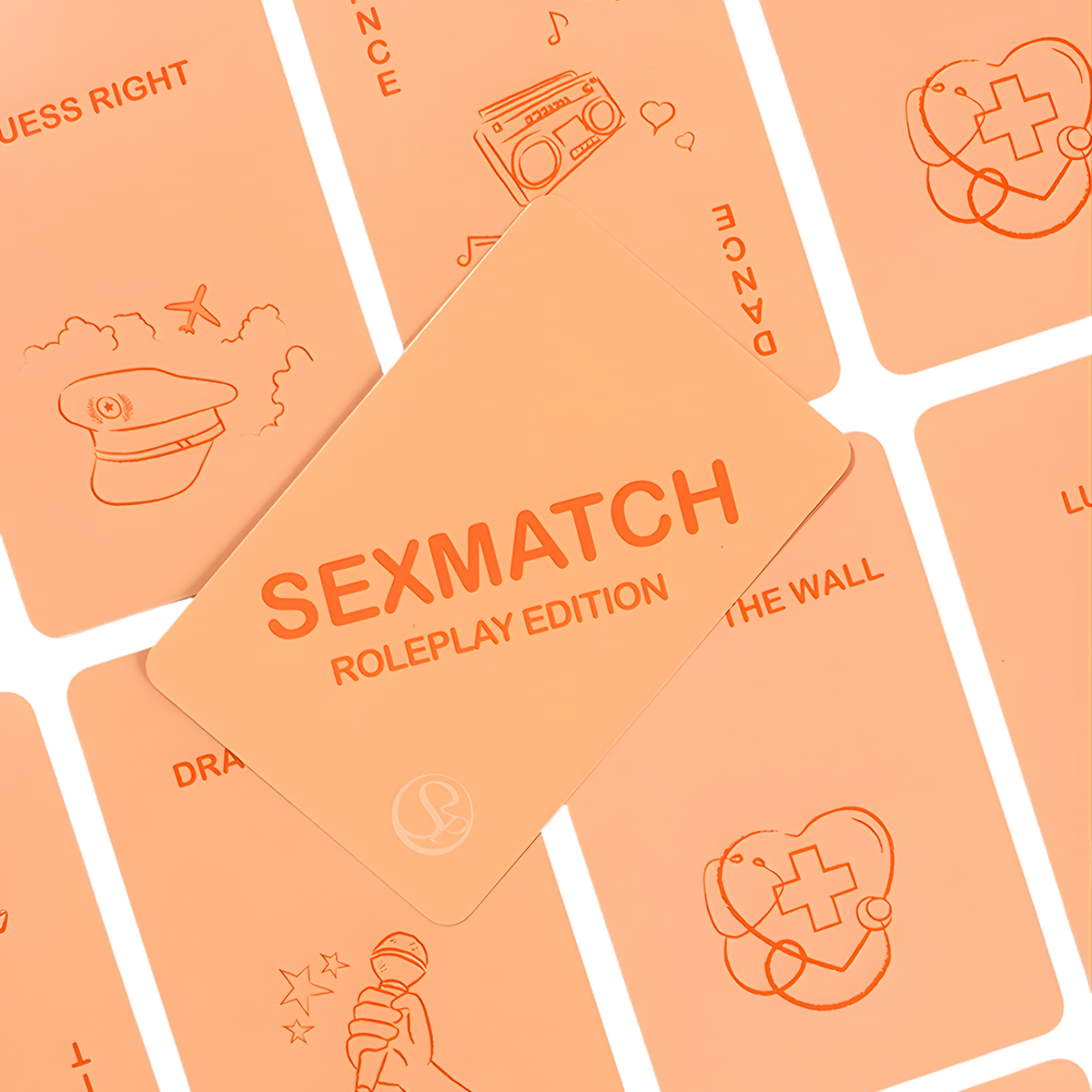 Jeu de cartes coquin Sexmatch Secret Play