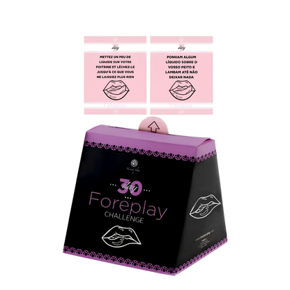Jeu de défis coquin Challenge 30 Jours Secret Play