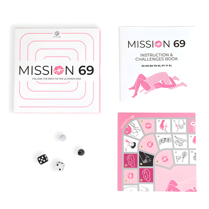 Jeu de plateau coquin Mission 69 Secret Play