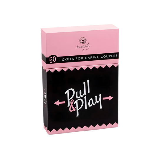 Jeu de cartes coquin Pull and Play Secret Play