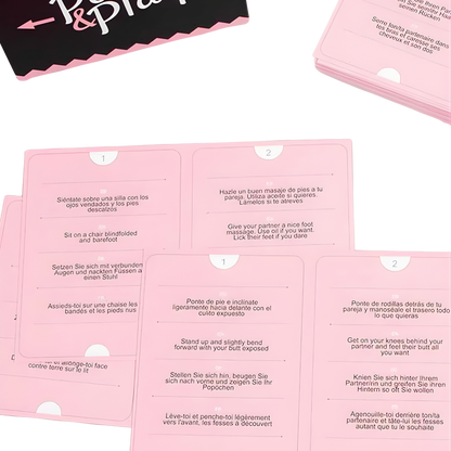 Jeu de cartes coquin Pull and Play Secret Play