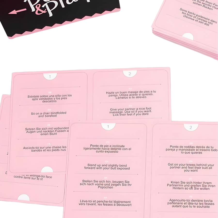Jeu de cartes coquin Pull and Play Secret Play