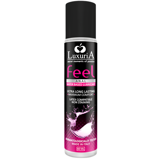 Lubrifiant anal à l'eau Luxuria Feel