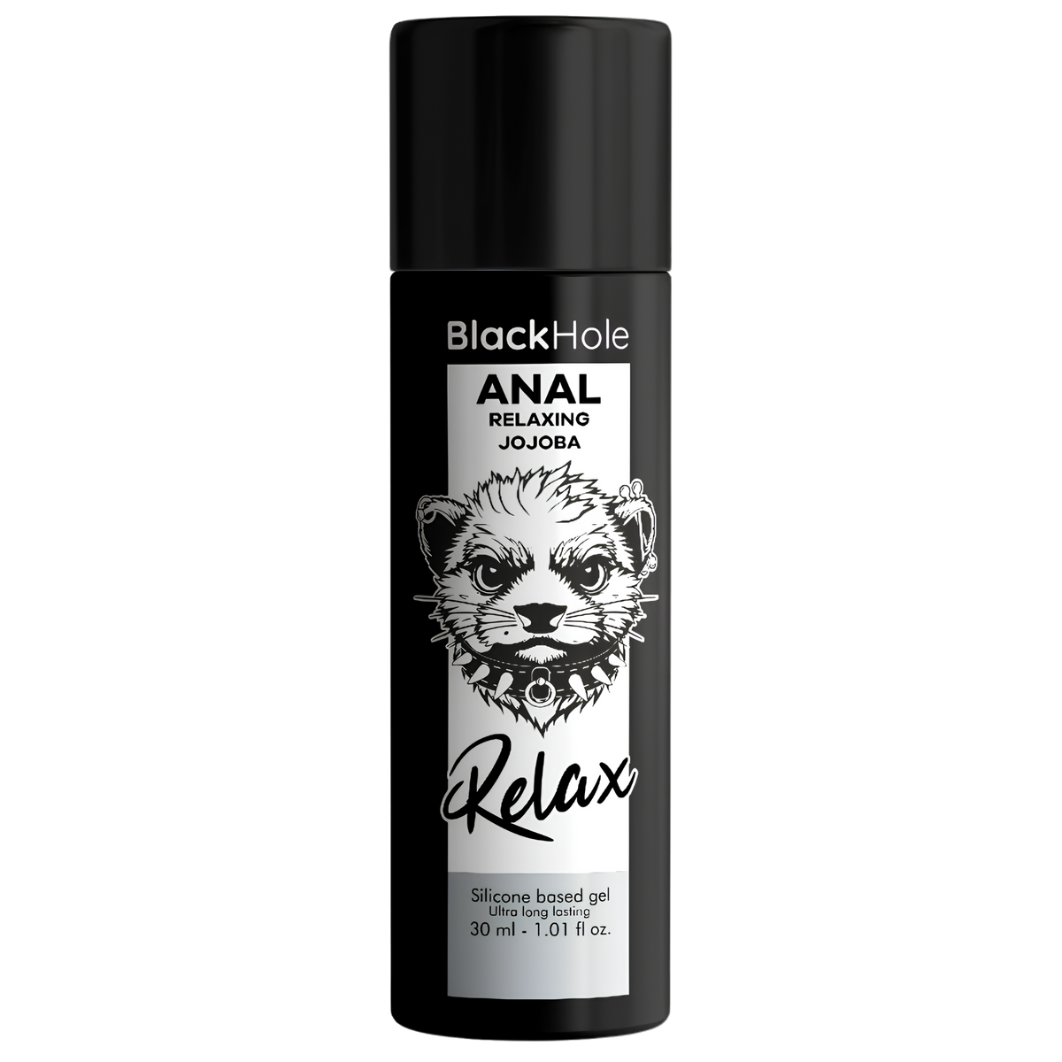 Lubrifiant anal silicone Black Hole au jojoba