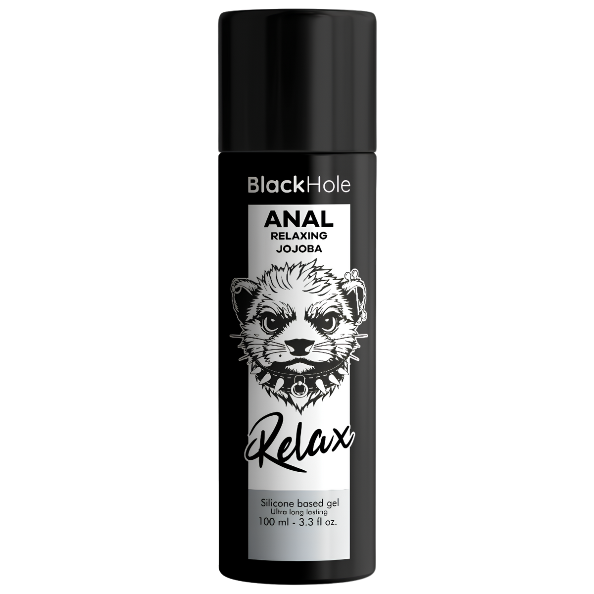 Lubrifiant anal silicone Black Hole au jojoba