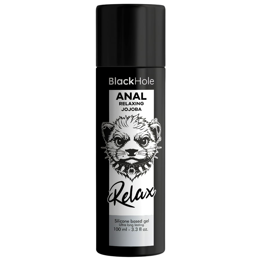 Lubrifiant anal silicone Black Hole au jojoba