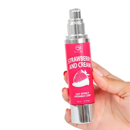 Lubrifiant chauffant comestible Secret Play