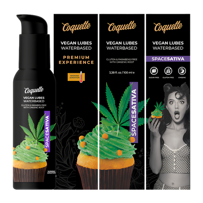Lubrifiant vegan aromatisé Coquette Cosmetics