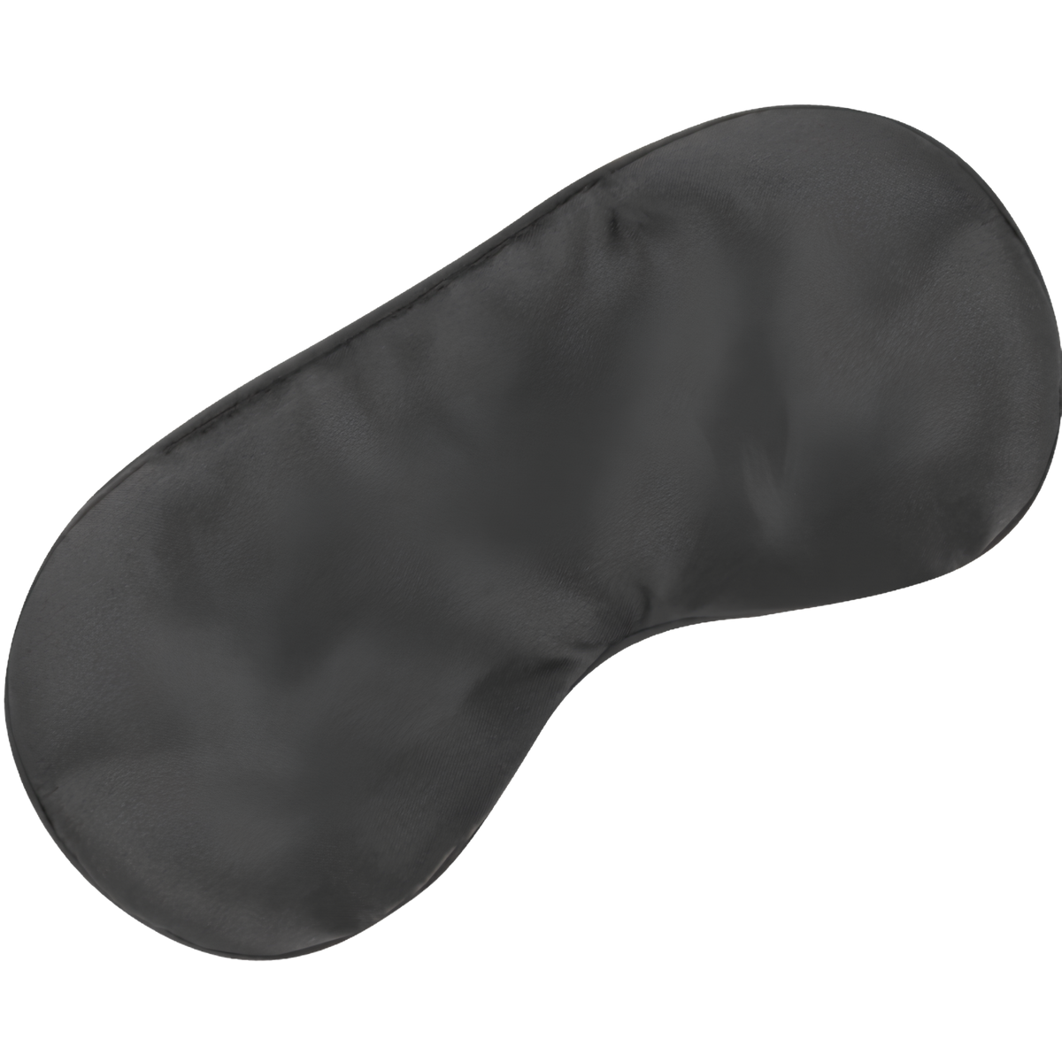 Masque pour les yeux en satin noir
