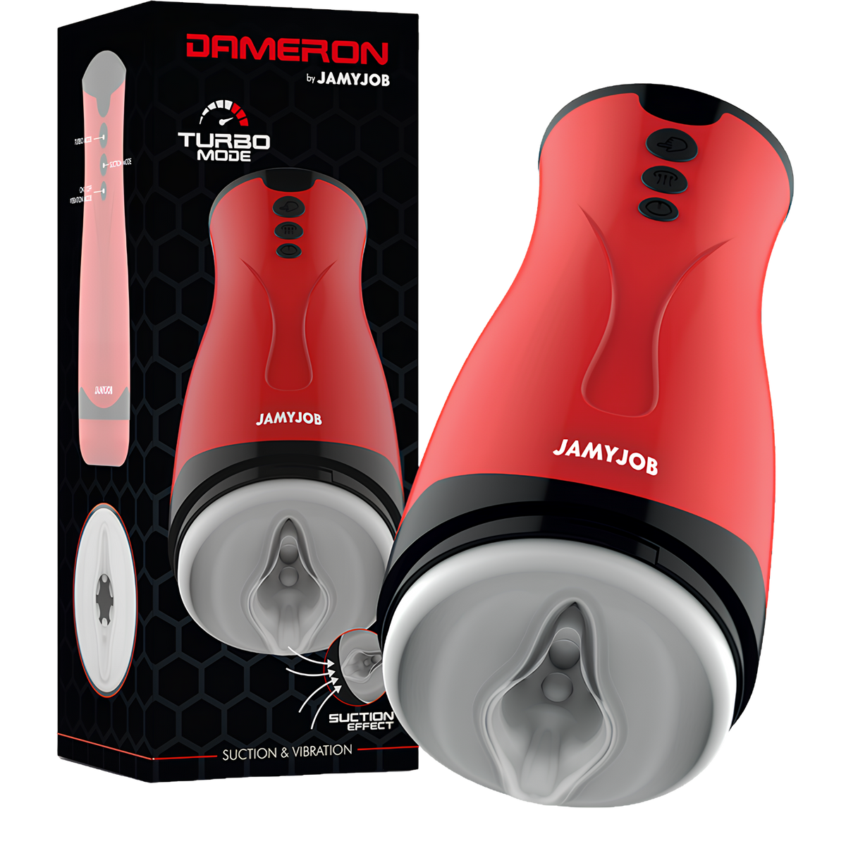 Masturbateur à aspiration Jamyjob Dameron