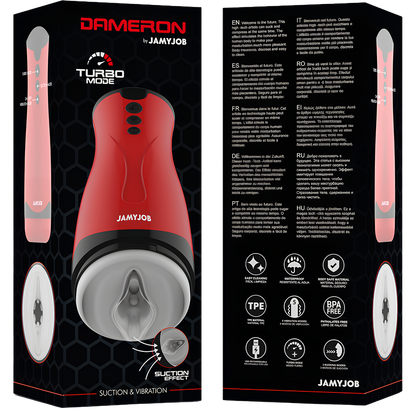 Masturbateur à aspiration Jamyjob Dameron