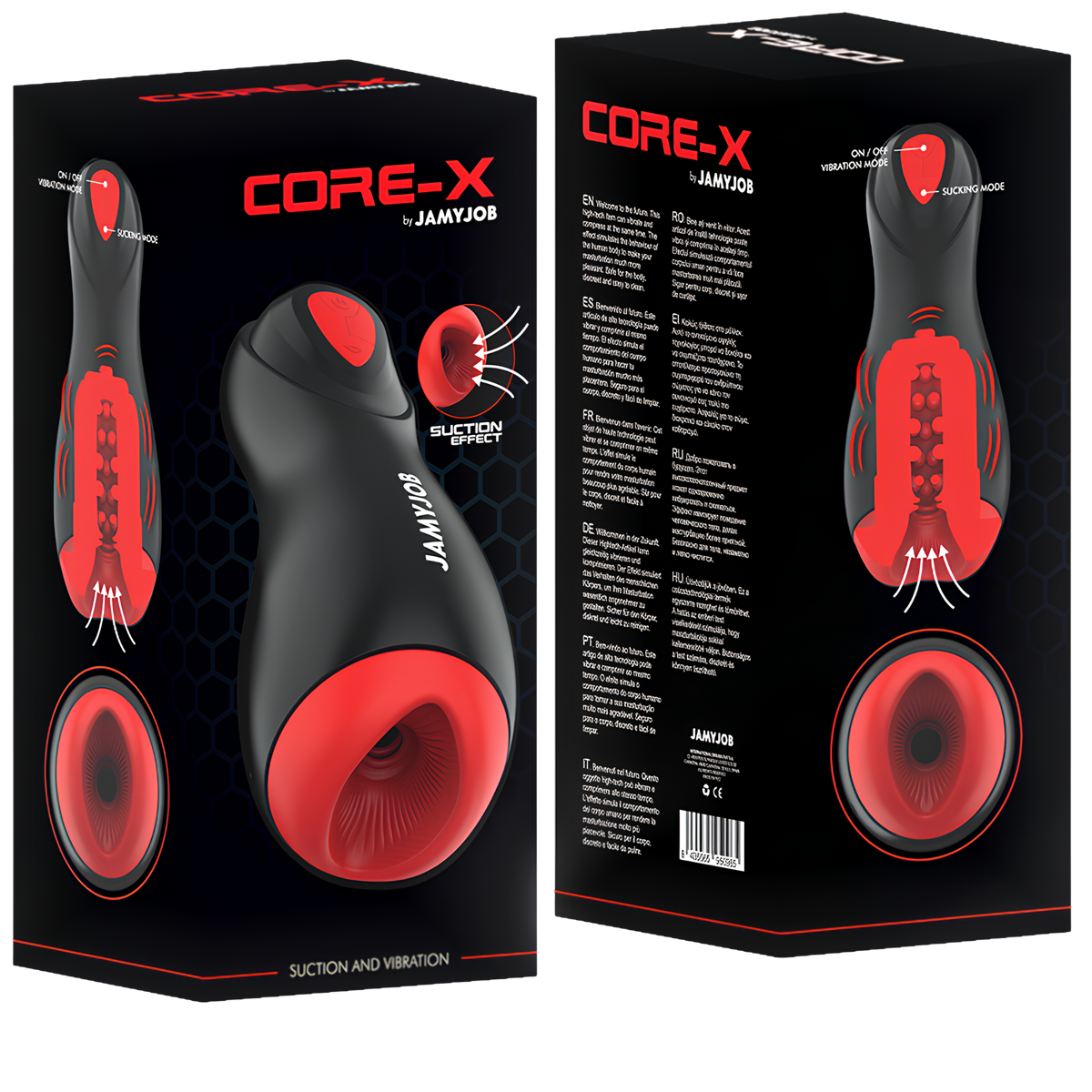 Masturbateur automatique Jamyjob Core-X