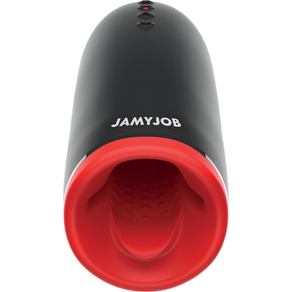 Masturbateur chauffant et rotatif Jamyjob Spin-X