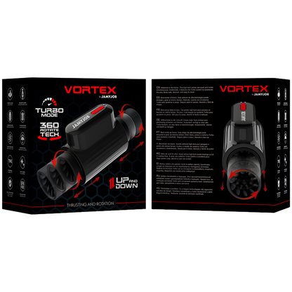 Masturbateur rotatif Jamyjob Vortex
