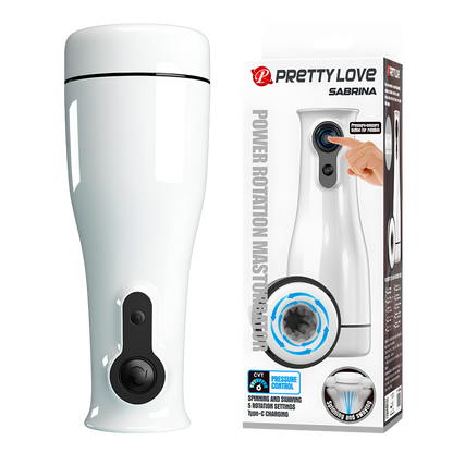 Masturbateur rotatif Pretty Love Sabrina