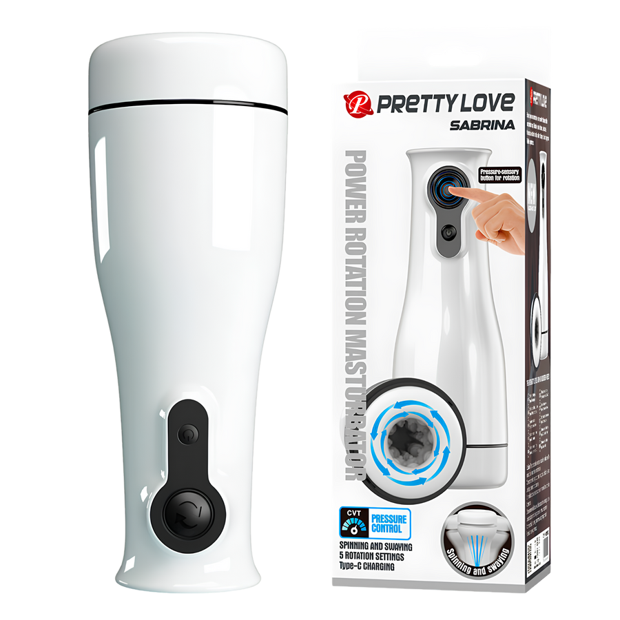 Masturbateur rotatif Pretty Love Sabrina