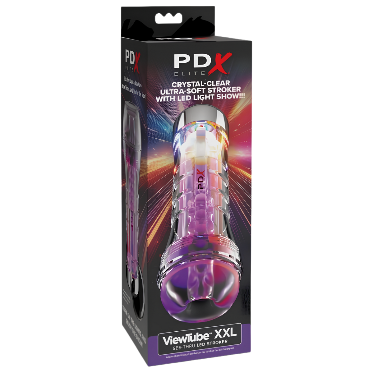 Masturbateur transparent PDX Elite ViewTube XXL